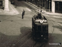 Dijon Tramway place du theatre 1930.jpg