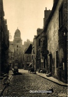 Dijon vieille rue vannerie 1920 saint michel.jpg