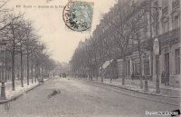 dijon avenue de la gare (avenue foch) 1905.jpg