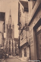 Dijon rue de la chouette rue verrerie debut 1900.jpg